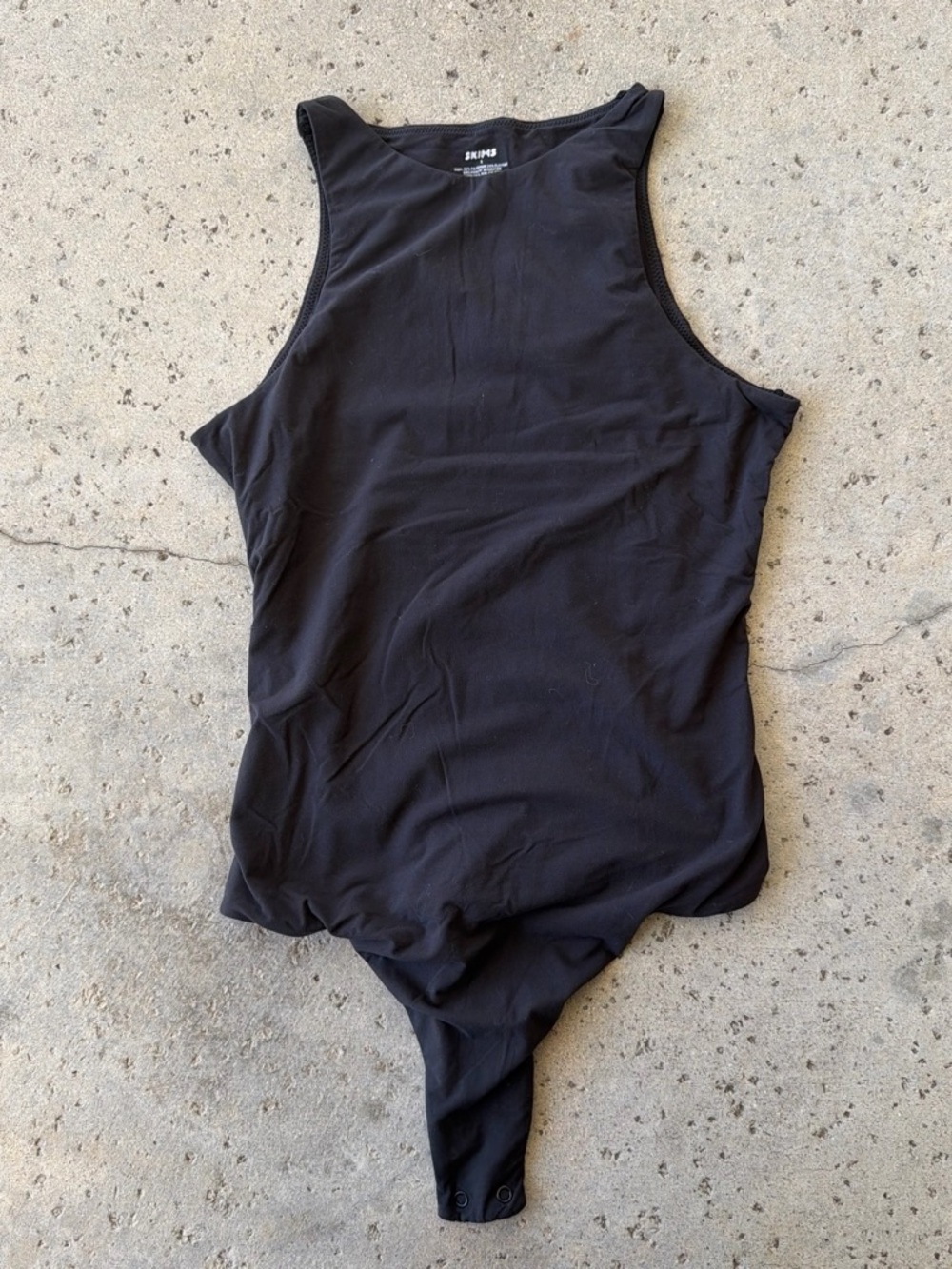 Skims fits everybody black Sleeveless Bodysuit